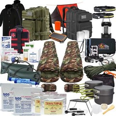Premium 72 Hour Survival Backpack Kit – Upgraded Bug Out Kit w/ Survival Kits