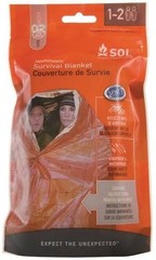 SOL (Survive Outdoors Longer) Heatsheets Survival Blanket 4140-1055
