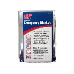 ER Emergency Ready Thermal Mylar Blankets, Pack of 4