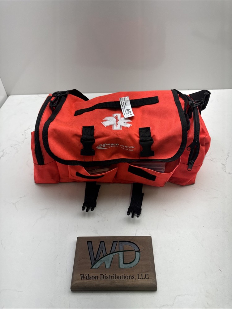 MFASCO First Aid Kit – Fully Stocked Portable Reflective Bag 100% Complete