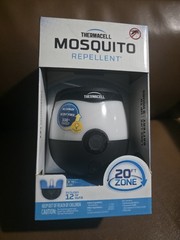 New Thermacell Mosquito Repellent Device Refillable Rechargeable 20 ft Range NEW