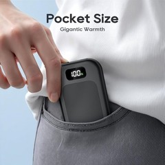 AI Hand Warmers Rechargeable 2 Pack, 3 Heat Levels 2Pack, M3-Black 2Pack