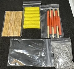 Fire Starting Kit Emergency Survival Fatwood Ferro Rod Fire Plugs Bug Out Bag