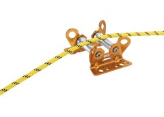 PETZL, Roller Coaster, Reversible Rope Protector on Bearings for a Moving Rope