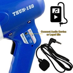 THUN150 Extra-Loud Megaphone Speaker – 600-Yard Range Bullhorn Megaphone with