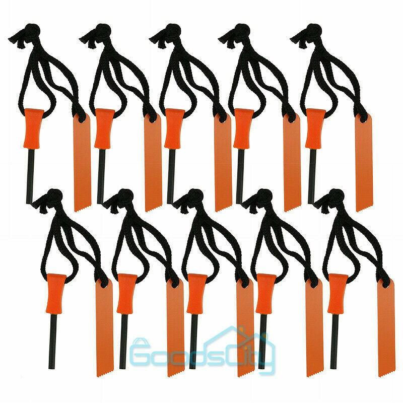 Wholesale Emergency Flint Fire Starter Magnesium Steel Outdoor Survival Camping