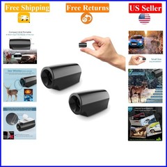 2 Pack Deer Warning Whistles for Cars, Mini Size, Acrylic Adhesive, Safe Drive