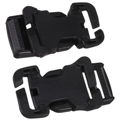 2Pcs Durable Pom Replaceable Backpack Buckles for Outdoor and Daily Use