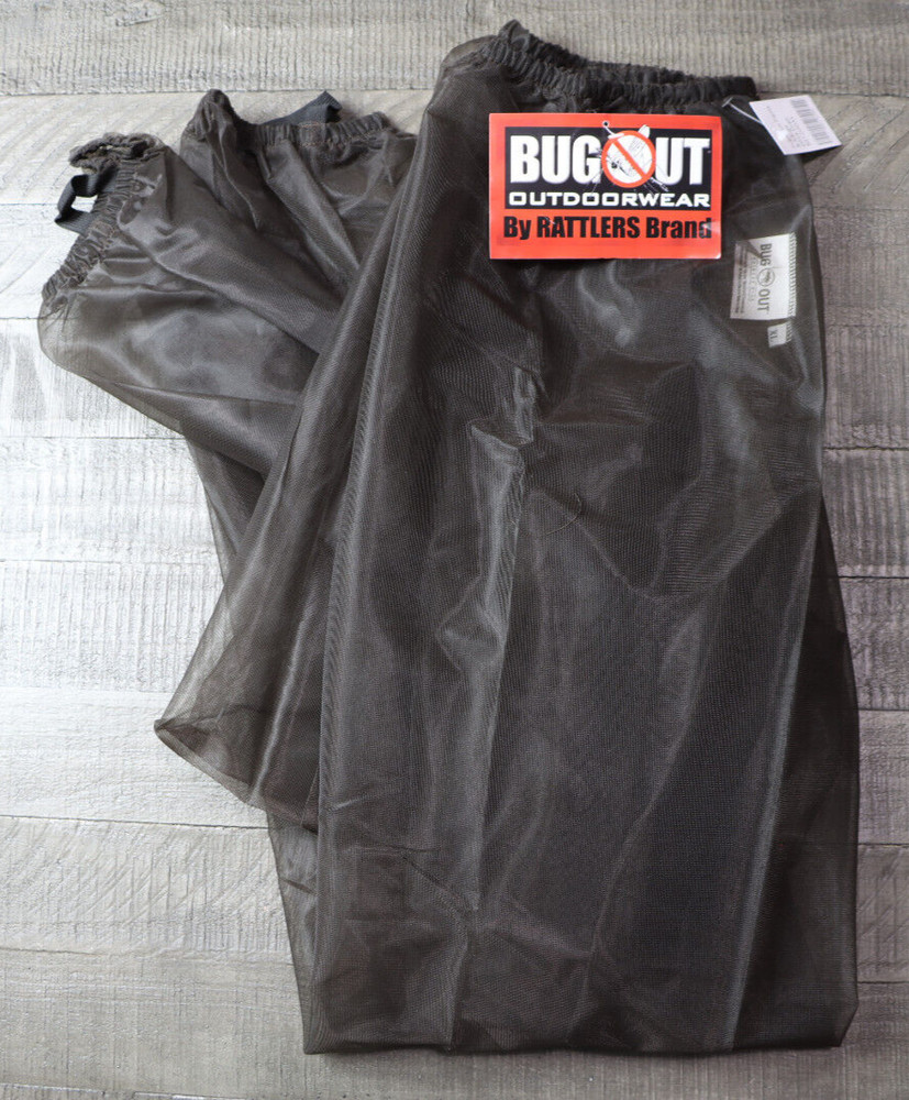 Rattlers Brand Insect Protection Pants Bug Out Bite Barrier XL X-Large Olive