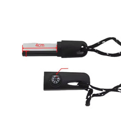Magnesium Fire Starter Survival Tool, Ferro Rods Fire Striker, Compass, USA SHIP