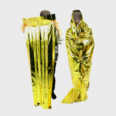 Useful Outdoor Emergency Survival Rescue Thermal Space Foil Sleeping Bag Blanket