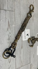 Sparrow’s Keychain Paracord Lanyard David Jones Brass Bead