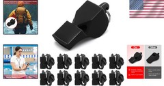 Crisp Sound Lifeguard Whistle – Split-Chamber