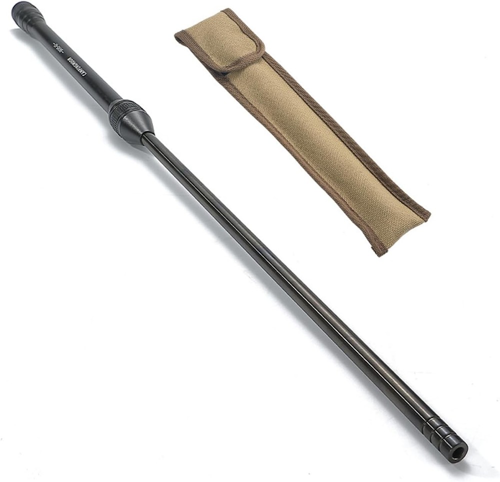 Campingmoon Stainless Steel Telescopic Pocket Bellows Camping Fire Tube