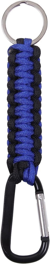 Rothco Paracord Carabiner – Thin Blue Line /First Responder – New