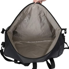 Faraday Dry Duffel Bag Stealth Black 55L EMP and RF/EMF Shielding