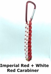 Paracord Keychain Fob – 550 Paracord w/ Carabiner Clip
