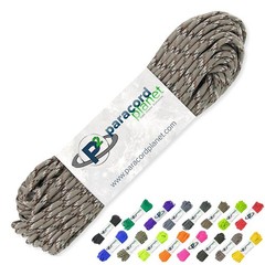 Paracord Planet 100′ Hanks Parachute 550 Cord Type III 7 100ft, Desert Camo