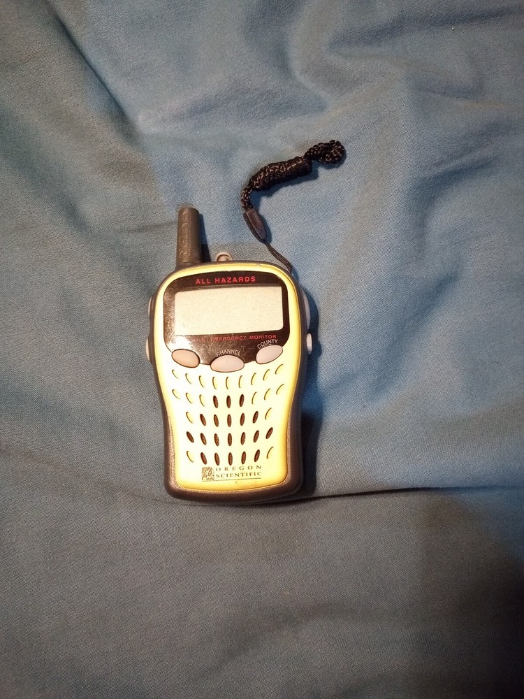 Oregon Scientific All Hazards NOAA Weather Radio Model WR102N Yellow