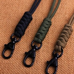 Emergency Survival Backpack High Strength Paracord Keychain Rotatable Buckle