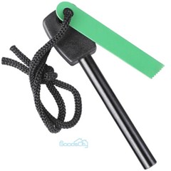 Magnesium Fire Starter Flint Steel Striker Ferro Rod Firesteel Camping Lighter