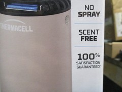 THERMACELL Mosquito Repellent Zone Device 15ft No Spray Scent Free NEW 4 Pack