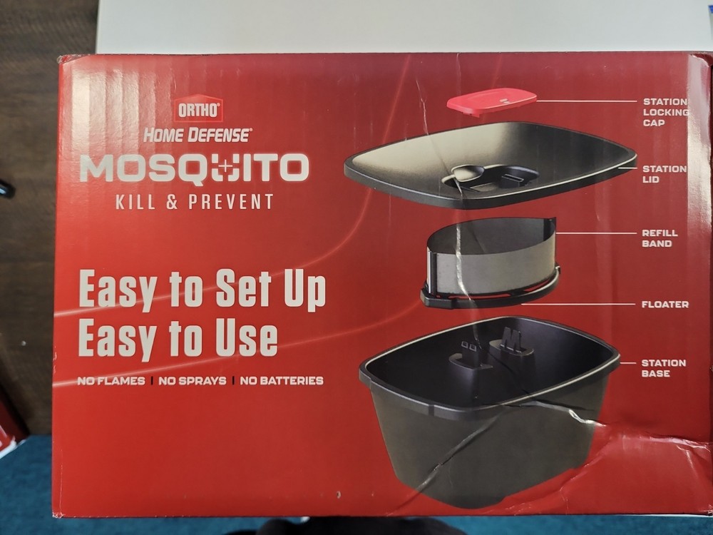 Ortho Home Defense Mosquito Kill, Prevent Station with Quietly Attract ,Control