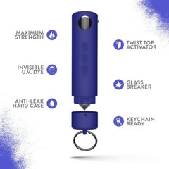 Harm & Hammer Pepper Spray with glass breaker | Keychain ready