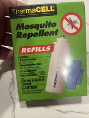 ThermaCell Mosquito Repellent Refills New Unopened Butane & 3 Repellent Mats