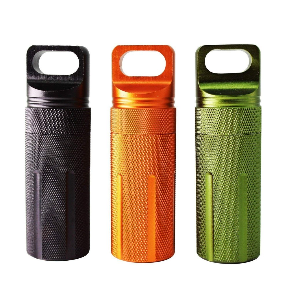 Ccanku C20 EDC Waterproof Case Military Level Survival Pill Match Case Box Co…