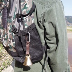 BOHKEN CLUB Bear Bell Large With Carabiner Hiking Adventure AY-12 From Japan