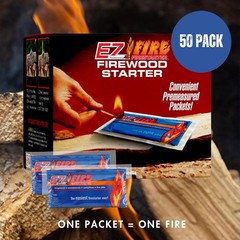 – All-Natural Fire Starters for Campfires, Fire Pits, BBQs & Fireplaces – Long