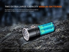 Fenix LR35R Pro 10000 Lumen Ultra Bright Flashlight with UV Light