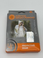 UST Survival Reflect Poncho – One Size (20-190-1000) – All Weather Protection