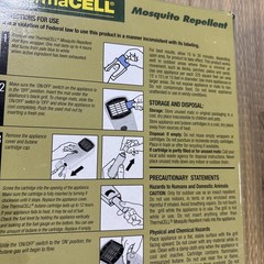 ThermaCELL Mosquito/Black Flies Repellent + Bonus 6 Pack of refills