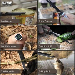 Best Navy Military Gifts Camping Hiking Hunting Fishing Survival Gear Kit – USA