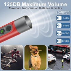 Electronic Whistle Highest Maximum Sound 125db Battery 1000mAh Blue for Coach…
