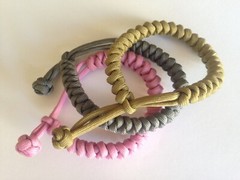 HANDMADE PARACORD 3 PACK BRACELETS CHOOSE YOUR COLORS