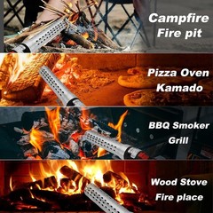 Electric Charcoal Fire Starter Lighter with Built-in Blower BBQ Smoker Grill