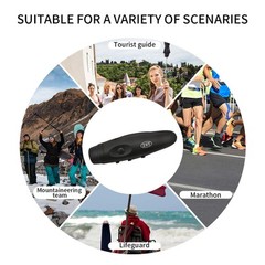 Electronic Whistles for Referees with USB Charging, 3 Tone High Volume Emerge…