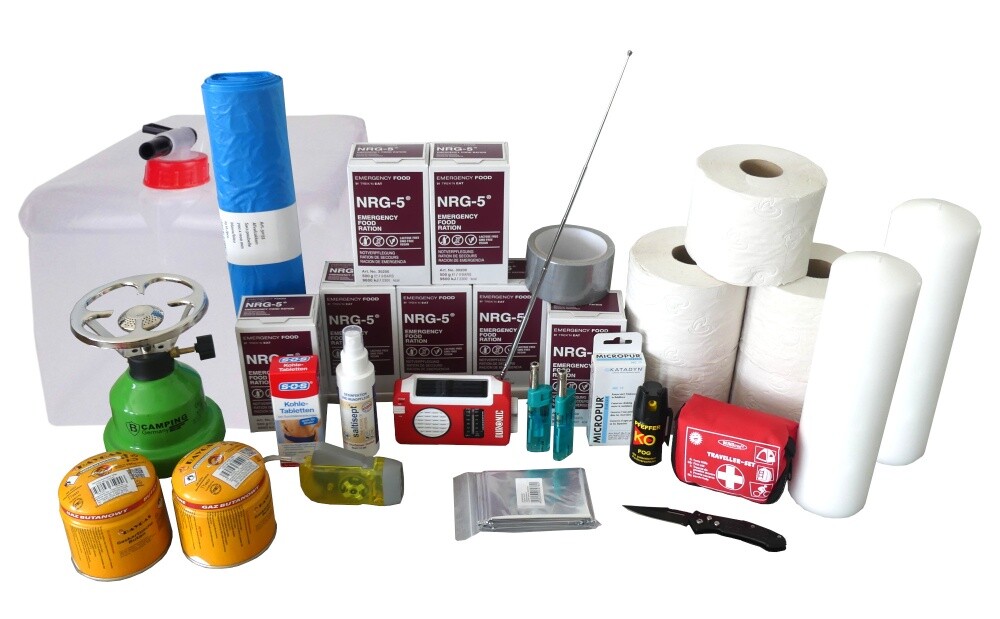 Fit4Blackout Survival Box Emergency Kit 7 Days Long-Term Food Blackout