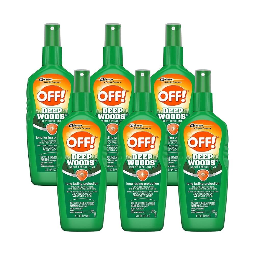 OFF! Deep Woods Insect Repellent VII 9 fl oz. (Pack of 6)