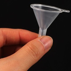 4 Sets Transparent Plastic Perfume Dispenser Tools for Sample Bottles