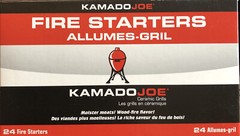 Brand New Kamado Joe KJFS Fire Starters, 24 count