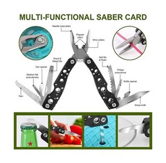 Survival Kit, 32 in 1 Professional Emergency Survival Gear Equipment Tools Fi…