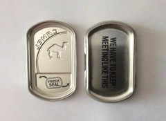 10 Empty Camel Snus Tins Water Resistan