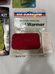 Outdoor Survival Lot Coleman-REI-Zebra-Shovel-Cushions-Hand Warmer & More