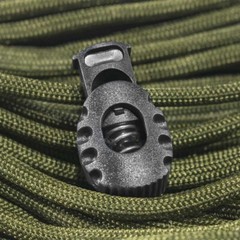 West Coast Paracord – Turtle Cord Lock Design – Black – 5, 10, and 20 Packs