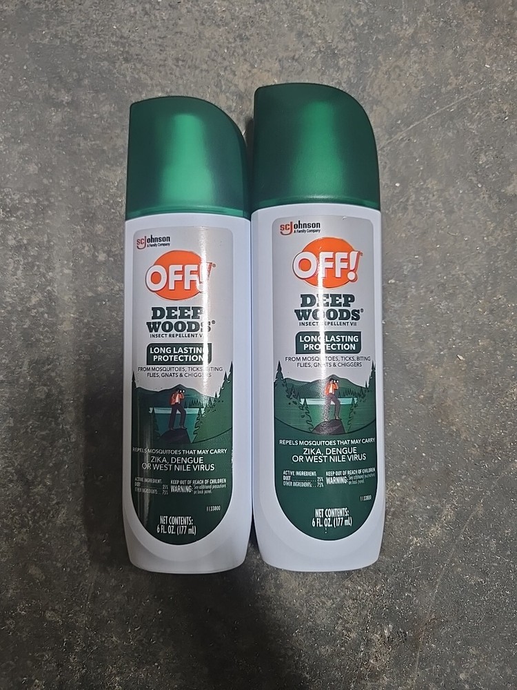 OFF! Deep Woods insect repellent VII 6 FL. OZ. (177 mL)