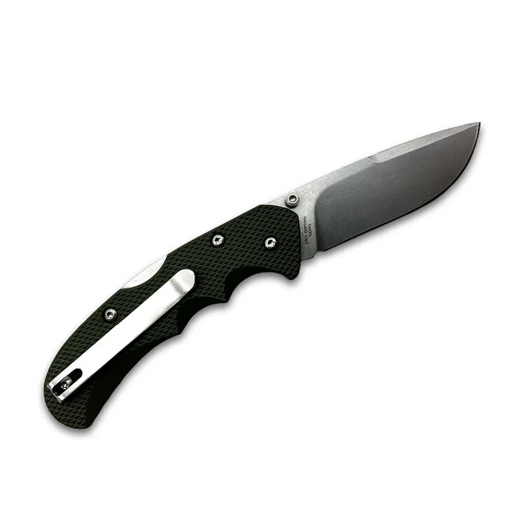 Fox Knives Air Fox 2.76″Blade N690Co Stainless Steel Stone Washed FRN NYLON